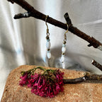 Amazonite Lithotherapy Bracelet - Parnassia, Alpine Flower on the Wrist EDELYA