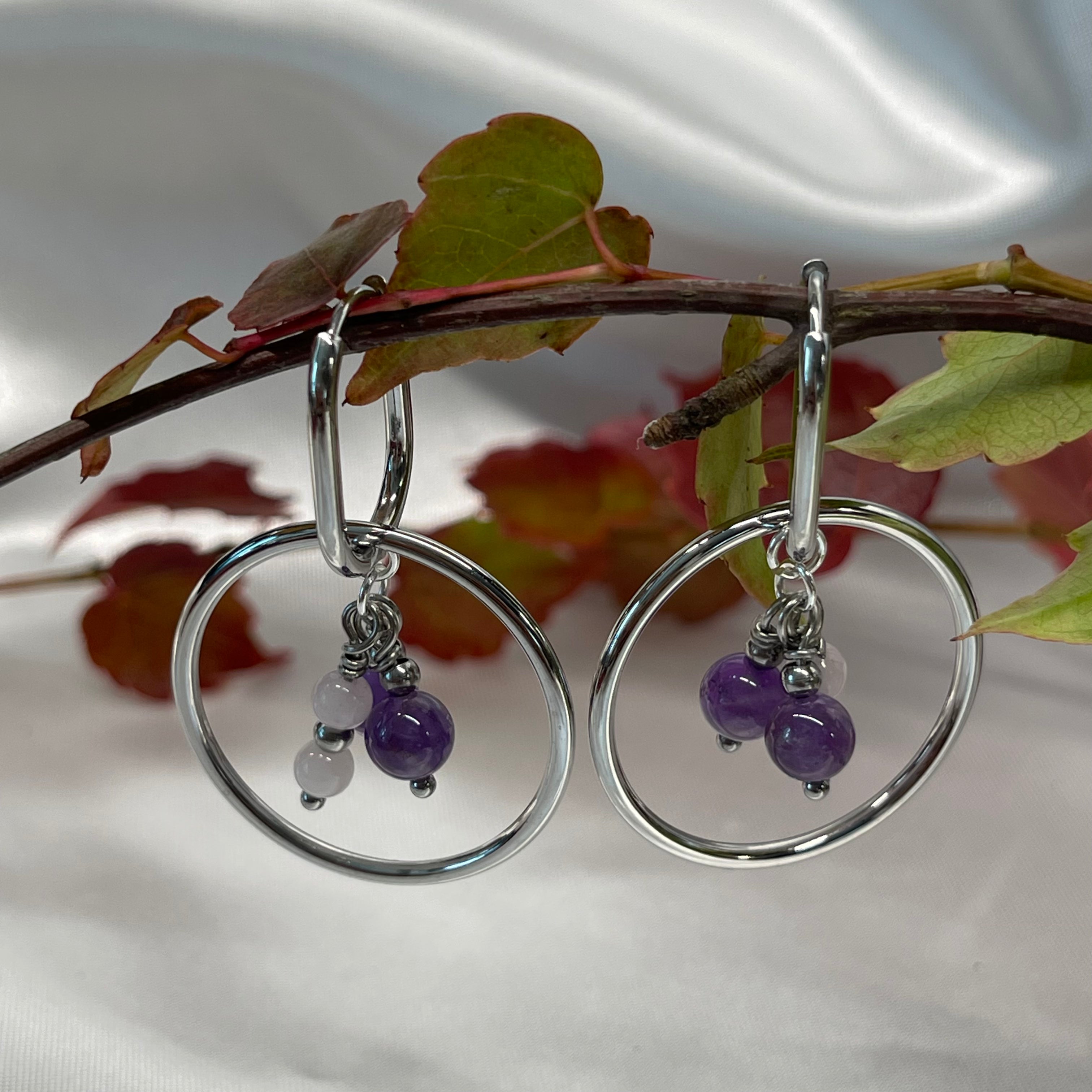 Boucles d'oreilles Strelitzia - EDELYA