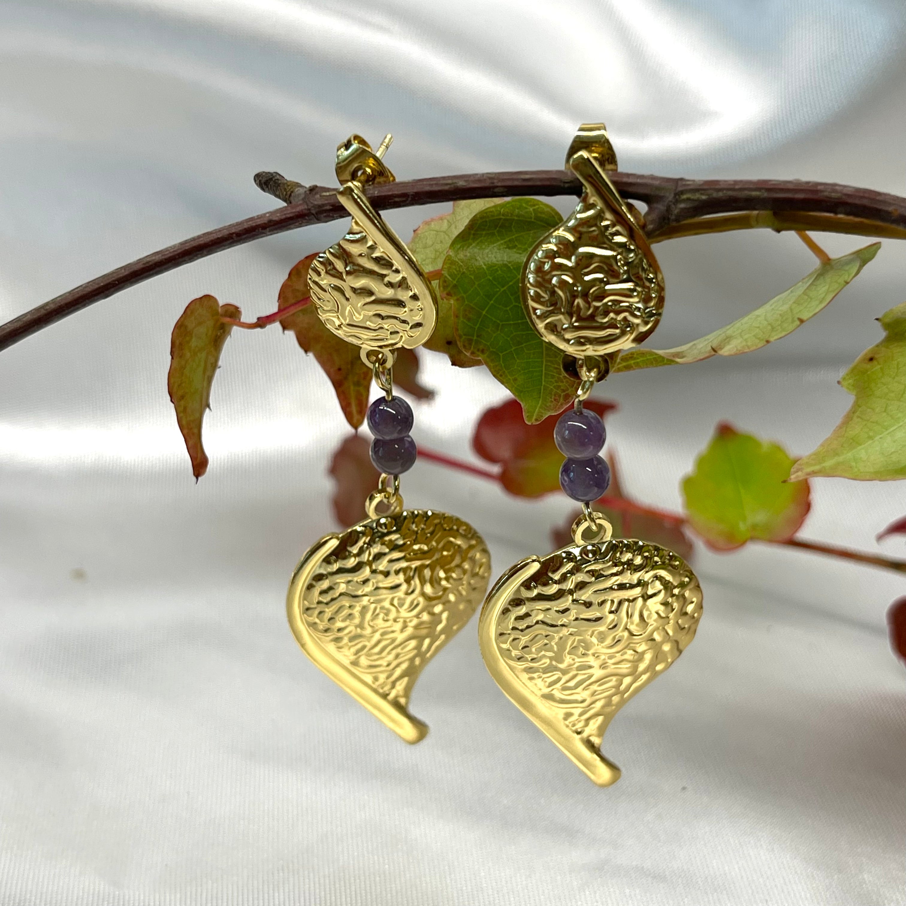 Boucles d'oreilles Weigelia - EDELYA